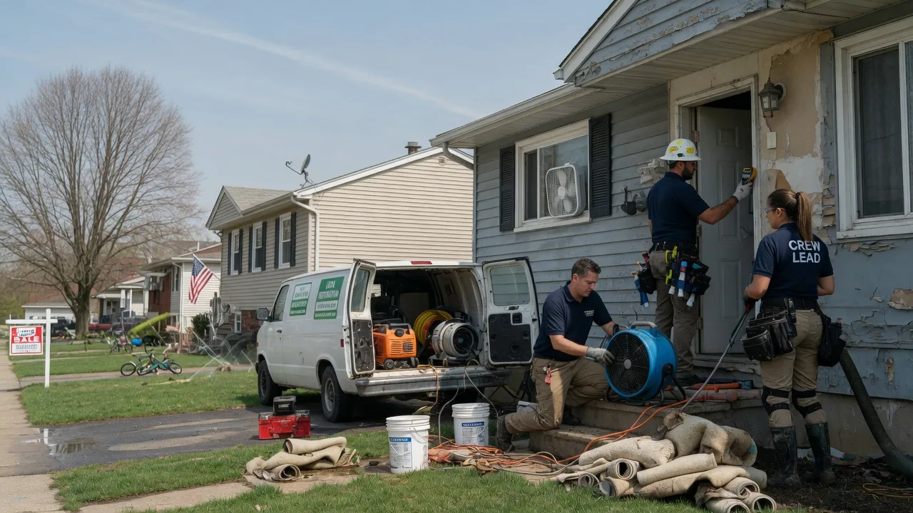 Flood Cleanup in Pittsford, VT near me
